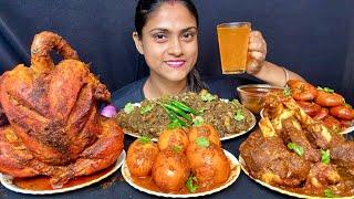 Spicy Whole Chicken Curry Mutton Curry Egg Curry Mutton Pichu Potta Curry Prawn Curry Eating