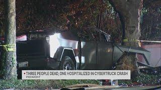 New details after Cybertruck crash kills 3 in Piedmont