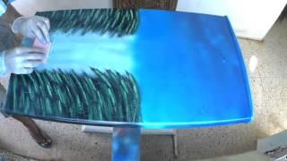 Spray Paint Art ¨Fridge painting¨ by Carlos Blázquez