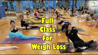 Full Class For Weight Loss || Core Yoga Full Class || Yoga With Sandeep || Vietnam