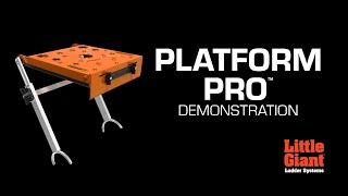 Platform Pro Demo | Accessory | Little Giant Ladder Systems