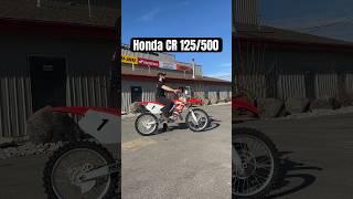 2000 Honda CR 125 vs 1992 Honda CR 500 Comparison / You Pick One #honda