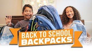 BACK TO SCHOOL BACKPACKS