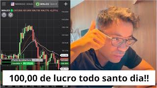 Como fazer 100,00 reais de lucro no dia com day trade