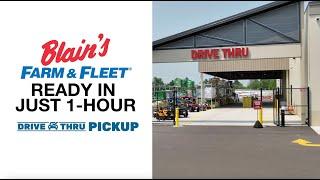 Shop Online & Get Gifts 1-Hour Later! | Blain's Farm & Fleet's Drive-Thru