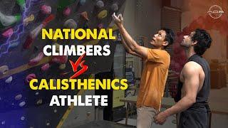 Calisthenics Athlete Training with NATIONAL CLIMBERS of India!!