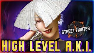 Zabeth/ザべス - High Level A.K.I. Showdown! Street FIghter 6 High Level Gameplay