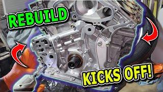 2008 Acura MDX - Engine Block Prep and Piston Installation - Part 1 of 2