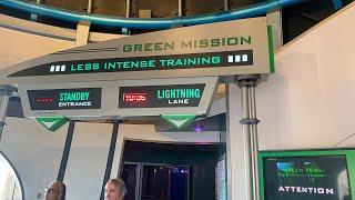 Mission Space Green Mission Full Experience 1080p POV with Low Light Epcot Walt Disney World 2024