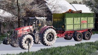 Llego El invierno y La Nieve. Consigo Las Primeras Manzanas De Los Arboles | #18 Farming 22 Crisis