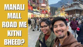 New Year ke bad manali mall road ka haal | Pahadi bheji vlogs