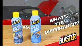 Blaster Dry Lube vs Blaster Graphite Dry Lube. What's The Difference?