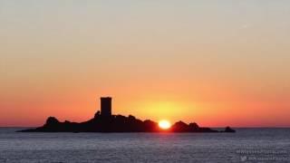 Sunrise time-lapse in Le Dramont, Saint Raphaël, on the French Riviera.