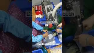 Durian sauce pouch filling machine high viscosity paste filling machine#fillingmachine #durian