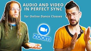 High quality audio sync for live online dance classes (Part 2)