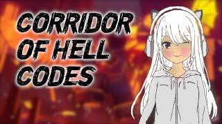 Corridor of hell codes for 2024 #roblox