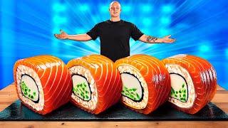 I Made a Giant 350-Pound Gummy Sushi-Roll