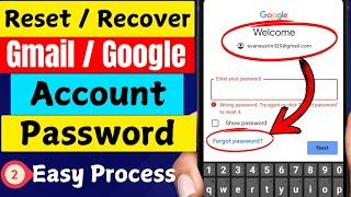 How to Reset or Recover Gmail Account Password if Forgotten in 2025