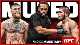 Khabib Nurmagomedov vs Conor McGregor  | UFC Muted 6 | NO COMMENTARY