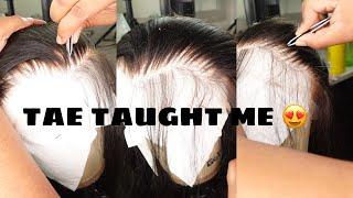 HOW TO PLUCK LIKE ARROGANT TAE  *EXClUSIVE TIPS*  from  his master class    |Tinashe hair