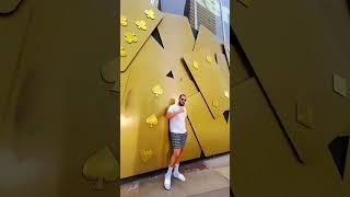 OmG  Giant Golden Cards 🃏 #shorts #funny #amazing