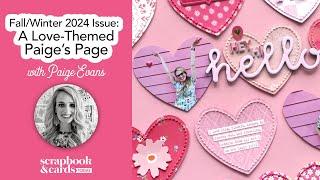 Fall/Winter 2024 Issue: A Love-Themed Paige's Page with Paige Evans