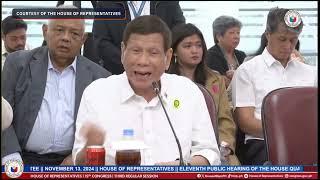 Ex-president Rodrigo Duterte to ICC:  'Hurry up'