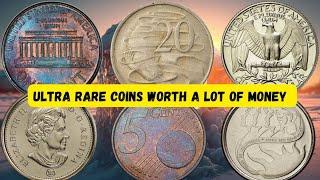 Top 8 Ultra Rare Coins In the world | Coins Worth Money 2023!