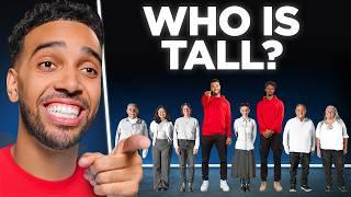 6 Short People Vs 2 Secret Tall People