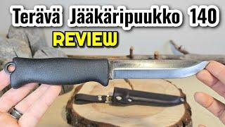 Terävä Jääkäripuukko Knife SHORT REVIEW 140 Carbon Steel VARUSTELEKA