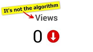 You are THINKING about YouTube WRONG! -- Why is my video getting no views?