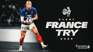 EVERY TRY | FRANCE  | 2024 GUINNESS MEN'S SIX NATIONS