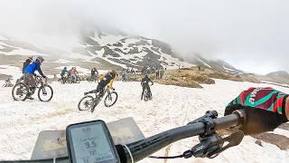 PASSING OVER 100 RIDERS TO FINISH TOP-10 (Megavalanche 2024 finals with power/HR)