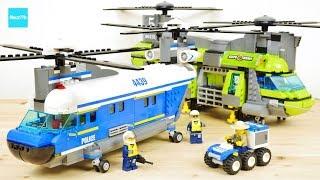 LEGO CITY Heavy-Duty Helicopter 4493 Build & Review