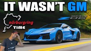 I made a MISTAKE about the Z06 Nurburgring Time