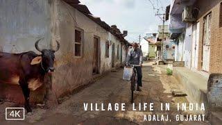 Adalaj Village in Gujarat | Walking tour in Indian Villages | Adalaj Stepwell