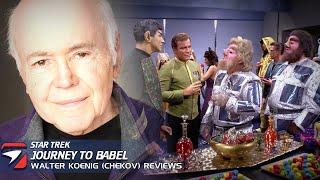 Thanksgiving Episode? | Star Trek Reaction, ep 210 "Journey to Babel," with Walter Koenig | T7R #318