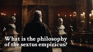 What is the philosophy of the sextus empiricus? | Philosophy