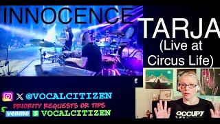 TARJA 'Innocence'  (Live at 'Circus Life') reaction