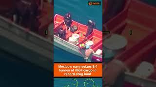 Mexico's navy seizes 8.4 tonnes of illicit cargo in record drug bust