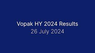 Vopak HY 2024 Results