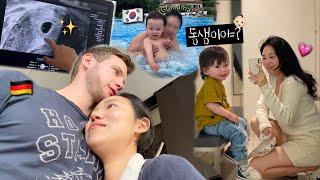 He Almost Cries During First UltrasoundFirst Trip with Korean Grandma and Grandchild🩵VLOG