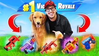 Using My *DOG* to PICK MY LOOT in Fortnite!