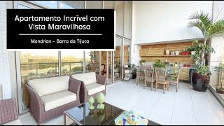 APARTAMENTO INCRÍVEL com VISTA MARAVILHOSA - Barra da Tijuca - RJ | TL Prime Imóveis