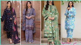 40+Very Stylish Same Print Shalwar Kameez Designs For Summer 2024/ Salwar Kameez Designs