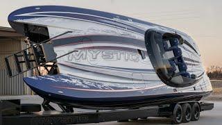 SOLD! 2018 Mystic C4400 - Mercury Racing 1350 Twin Turbo’s & M8's - Tilt Trailer