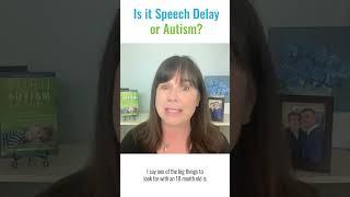 Speech Delay vs Autism - The Big Things to Look For