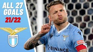 CIRO IMMOBILE All 27 Goals 21/22 - Perfect Striker