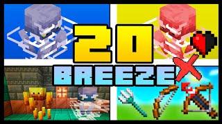 MINECRAFT 1.21 - 20 COISAS QUE VOCÊ PRECISA SABER SOBRE O MOB BREEZE (A BRISA)