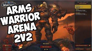 WoW PVP ARENA 2V2 ARMS WARRIOR RAMPAGE (BFA Season 3)